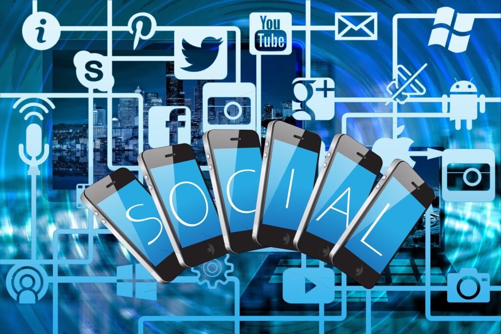 Social media are good alternative to a website while starting online.